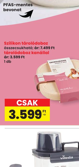 Szilikon tárolódoboz