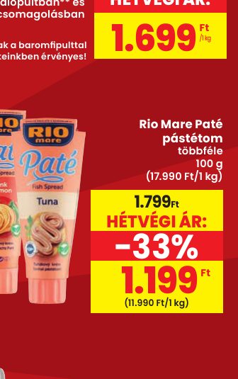 Rio Mare Paté pástétom