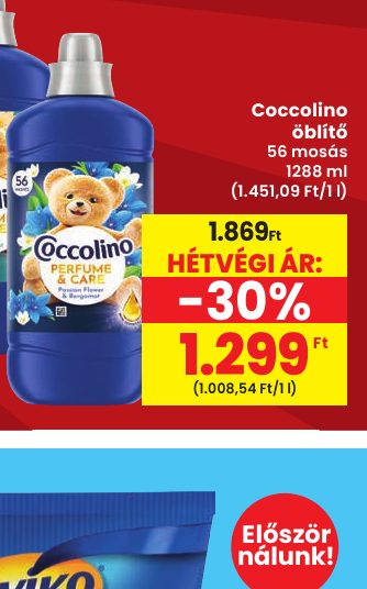 Coccolino öblítő