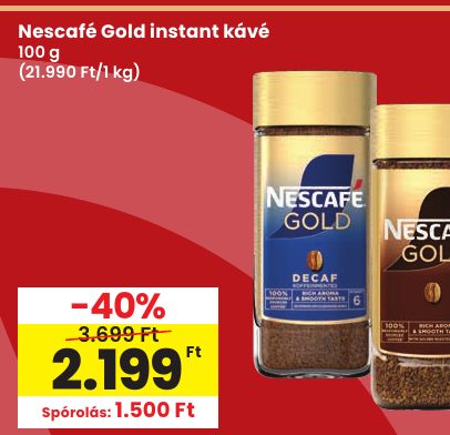Nescafé Gold instant kávé