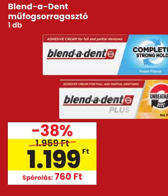 Blend-a-Dent műfogsorragasztó