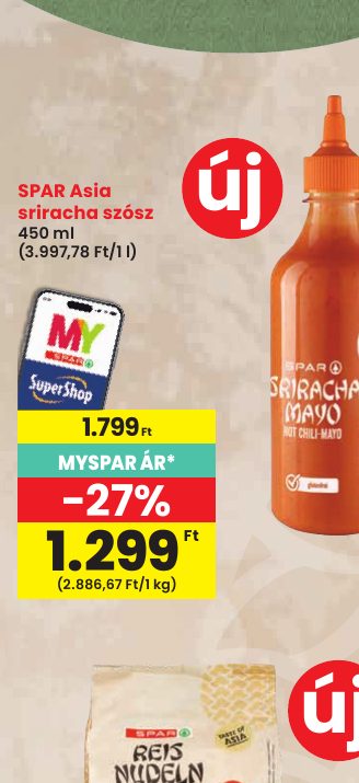 SPAR Asia sriracha szósz