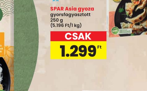 SPAR Asia gyoza