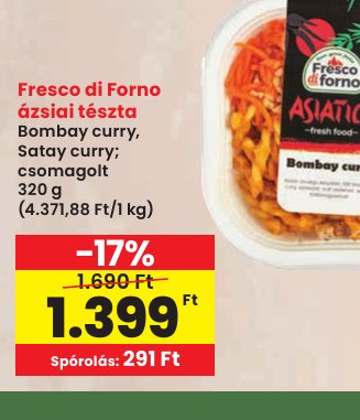 Fresco di Forno ázsiai tészta