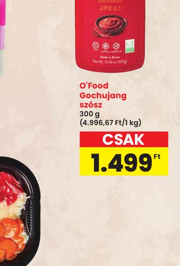 O'Food Gochujang szósz