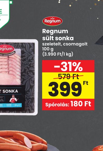 Regnum sült sonka