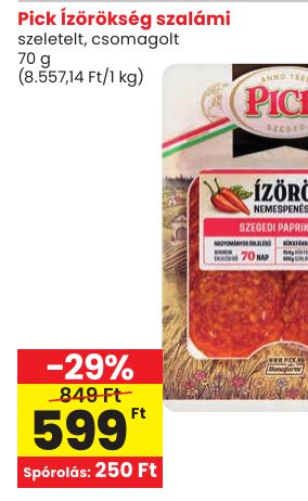 Pick Ízörökség szalámi