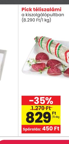 Pick téliszalámi