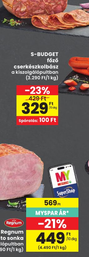 S-BUDGET főző cserkészkolbász
