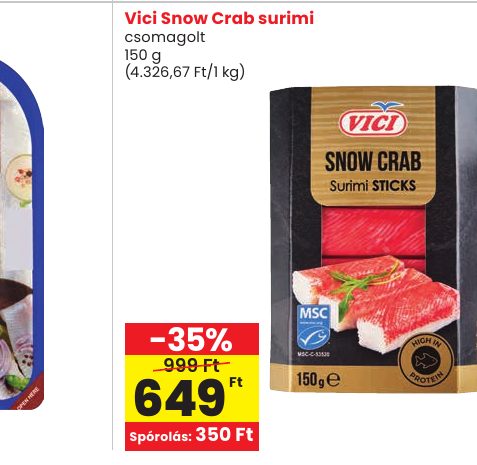 Vici Snow Crab surimi