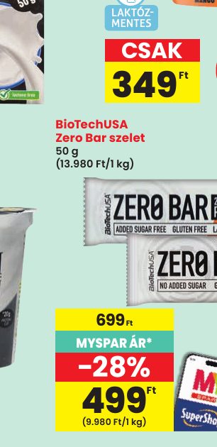BioTechUSA Zero Bar szelet