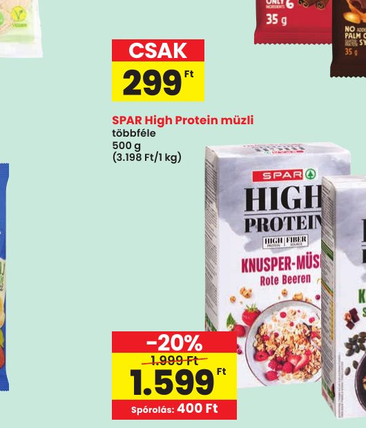 SPAR High Protein müzli