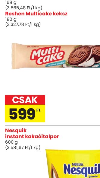 Roshen Multicake keksz
