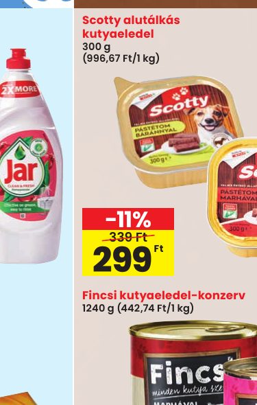 Scotty alutálkás kutyaeledel