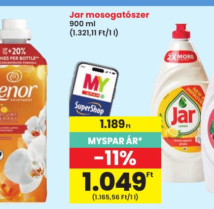 Jar mosogatószer