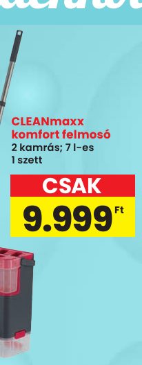 CLEANmaxx komfort felmosó