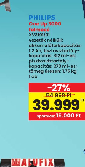 One Up 3000 felmosó