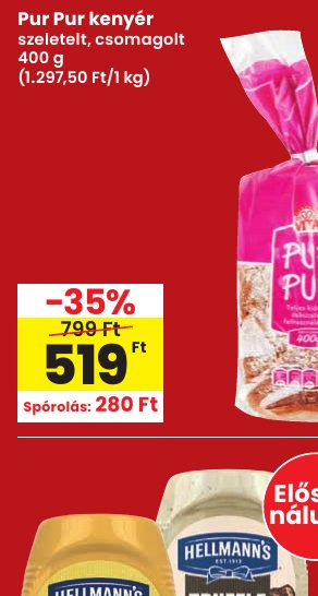 Pur Pur kenyér