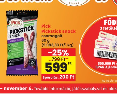 Pick Pickstick snack