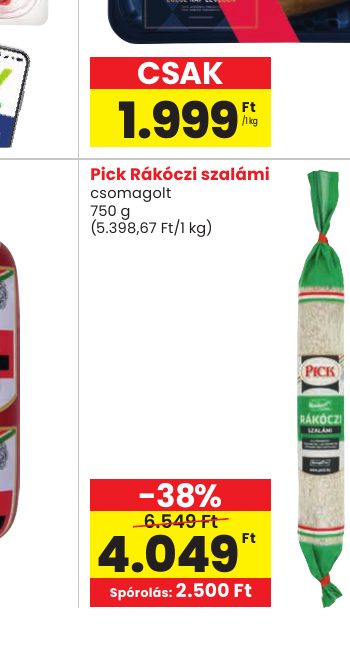 Pick Rákóczi szalámi