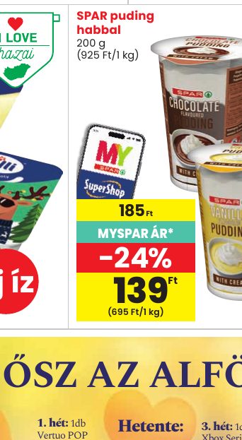 SPAR puding habbal