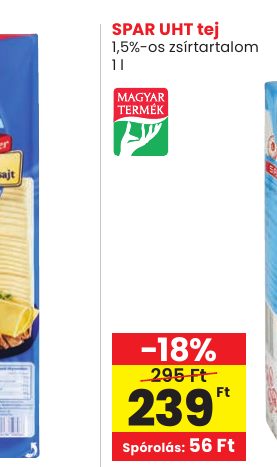 SPAR UHT tej