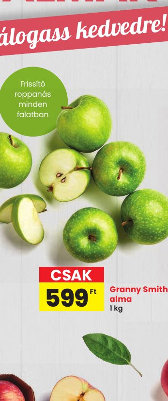 Frissítő roppanás minden falatban