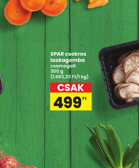 SPAR csokros laskagomba