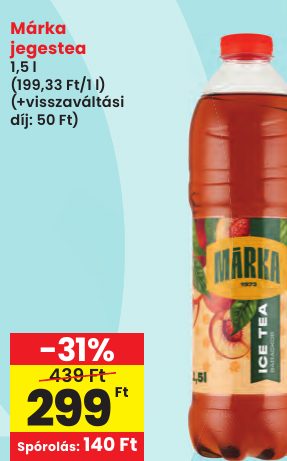 Márka jegestea