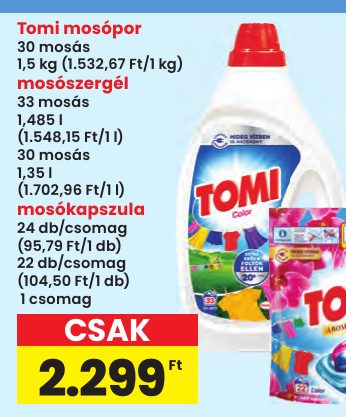Tomi mosópor