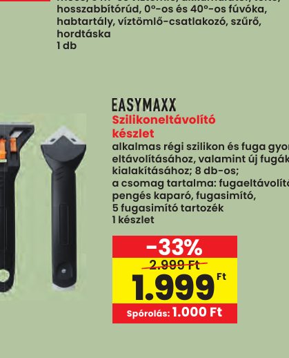 Szilikoneltávolító készlet