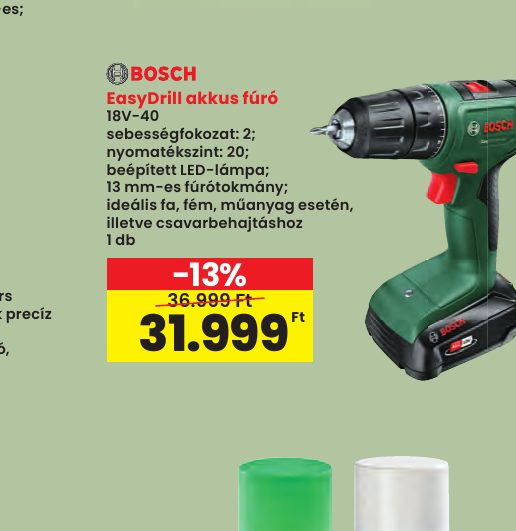 EasyDrill akkus fúró