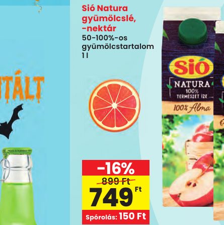 Sió Natura gyümölcslé, -nektár