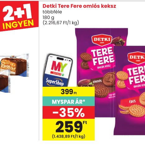 Detki Tere Fere omlós keksz