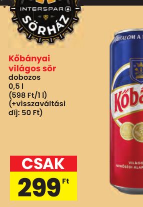 Kőbányai világos sör