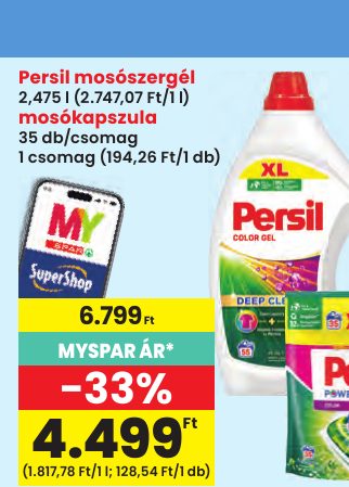 Persil mosószergél