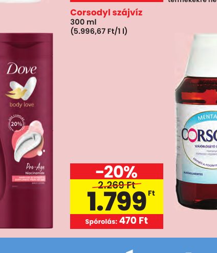 Corsodyl szájvíz