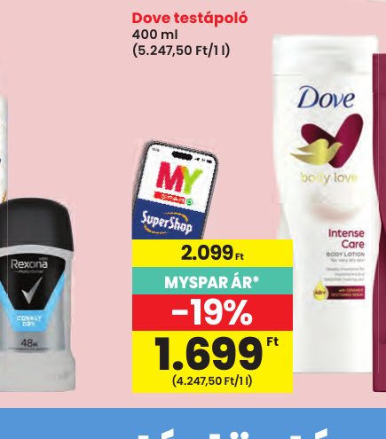 Dove testápoló