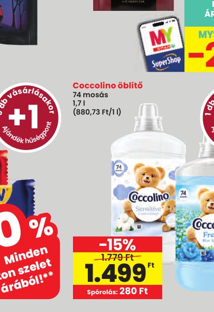 Coccolino öblítő