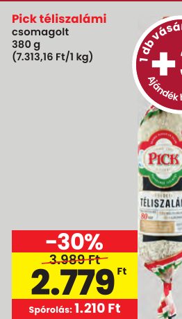 Pick téliszalámi