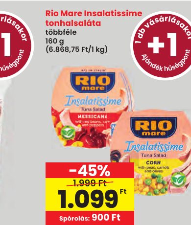Rio Mare Insalatissime s á rl á s a tonhalsaláta vá