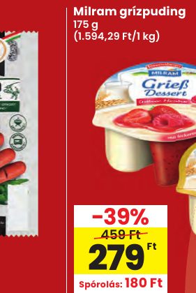 Milram grízpuding