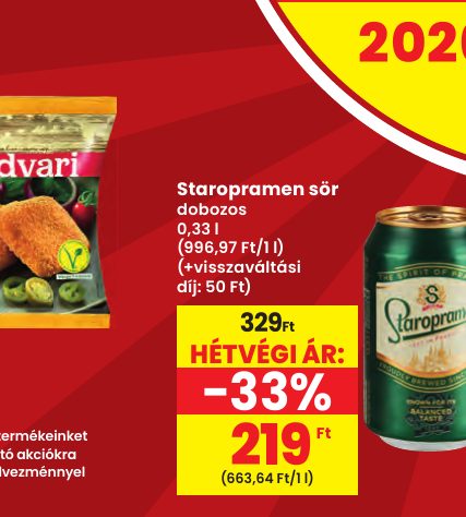 Staropramen sör