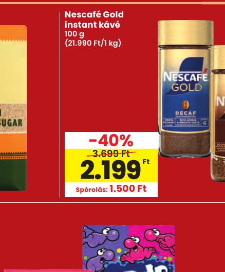 Nescafé Gold instant kávé