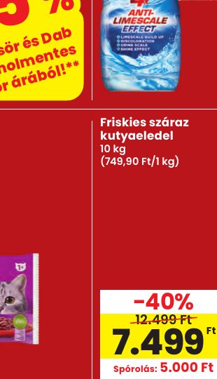 Friskies száraz kutyaeledel