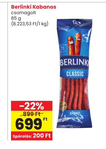 Berlinki Kabanos