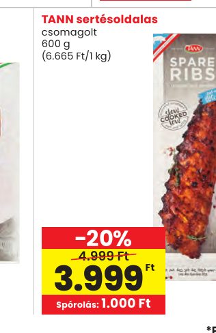 TANN sertésoldalas