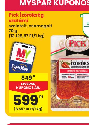 Pick Ízörökség szalámi