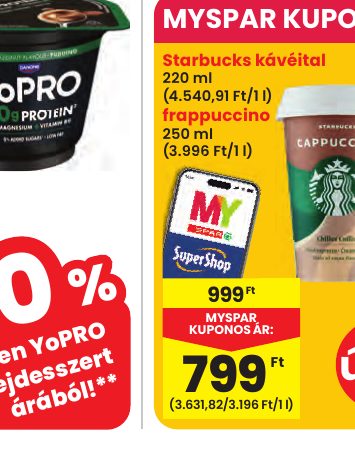 Starbucks kávéital