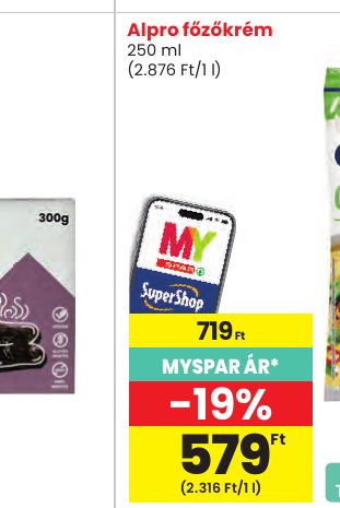 Alpro főzőkrém